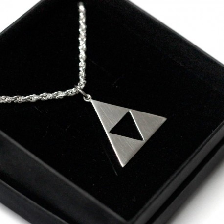 Ciondolo in Argento sterling Zelda Trifuerza