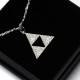 Ciondolo in Argento sterling Zelda Trifuerza