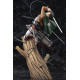 Attack on Titan Estatua ARTFXJ PVC 1/8 Levi Renewal Package Ver. 28 cm
