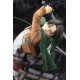 Attack on Titan Estatua ARTFXJ PVC 1/8 Levi Renewal Package Ver. 28 cm