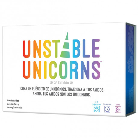 Jeu de société Unstable Unicorns en anglais