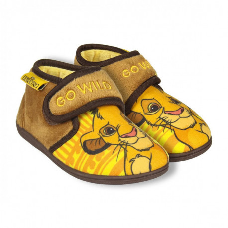 ZAPATILLAS DE CASA MEDIA BOTA LION KING
