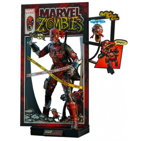 Marvel Zombies Comic Masterpiece Figura 1/6 Zombie Deadpool 31 cm