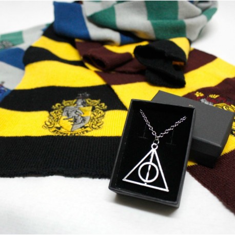 Pack sciarpe di Hogwarts doni della morte di Harry Potter