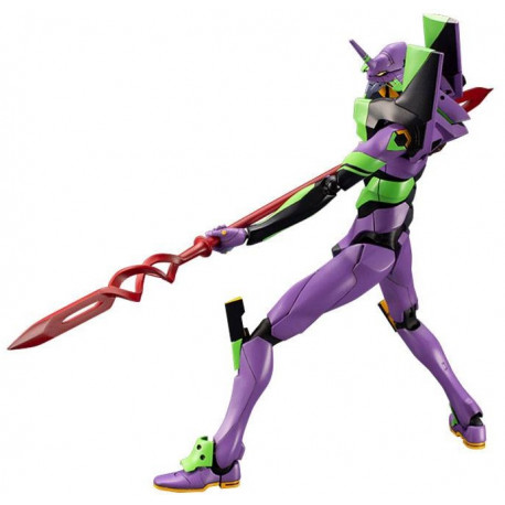 Evangelion 4.0 Maqueta Plastic Model Kit 1/400 Evangelion Test Type-01 with Spear of Cassius 19 cm