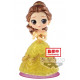 Figura de Bella Q Posket Glitter de Disney 14 cm