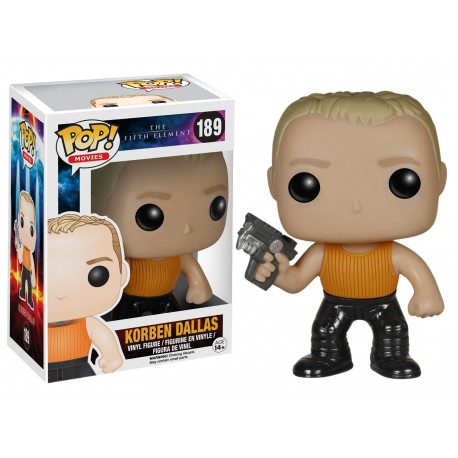 The Fifth Element Figure POP! Movies Vinyl Figure Korben Dallas 9 cm