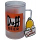 Los Simpson Jarra de cerveza isotérmica Duff Beer