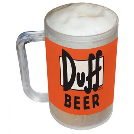 Los Simpson Jarra de cerveza isotérmica Duff Beer