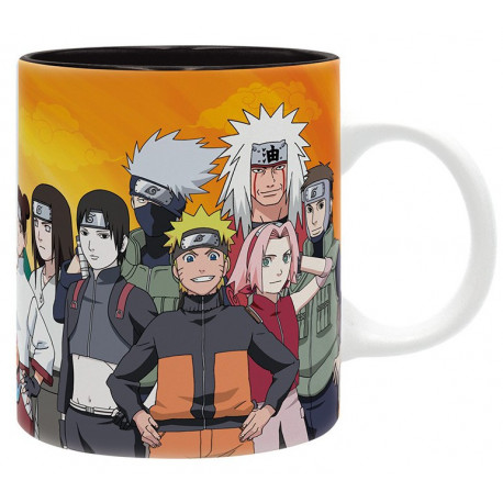 NARUTO SHIPPUDEN - Mug - 320 ml - Konoha Ninjas - subli - x2