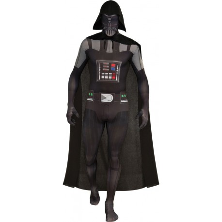 Star Wars costume di Darth Vader seconda pelle