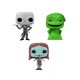 Nightmare before Christmas POP! Ensemble de trois figurines en étain