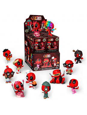 Marvel Comics Mystery Minis Minifiguras 5 cm Expositor Deadpool 30th Anniversary (12)