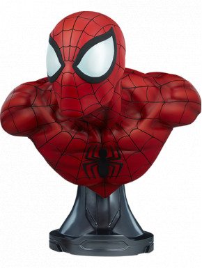 Busto Spider-Man Escala 1:1 Marvel Sideshow Collectibles