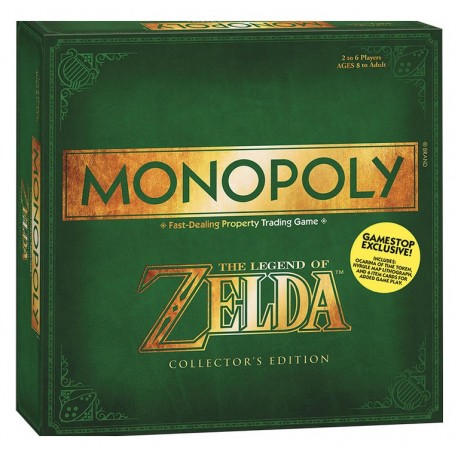 Monopoly Zelda edición coleccionista Inglés