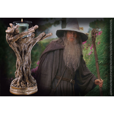El Señor de los Anillos Candelero Gandalf el Gris 23 cm