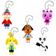 Animal Crossing Llaveros Danglers 3 cm Mystery Capsule Expositor (12)