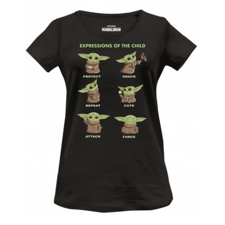 Camiseta chica Baby Yoda