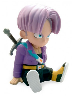 TRUNKS SENTADO CHIBI HUCHA 15 CM PVC DRAGON BALL