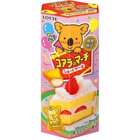 Galletas Lotte Koala ́s March de tarta de fresa