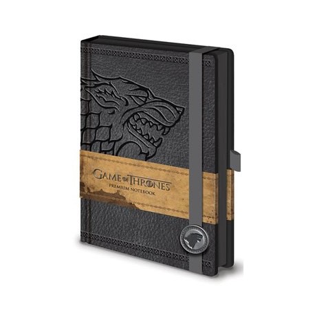 Juego de Tronos Libreta Premium A5 Stark