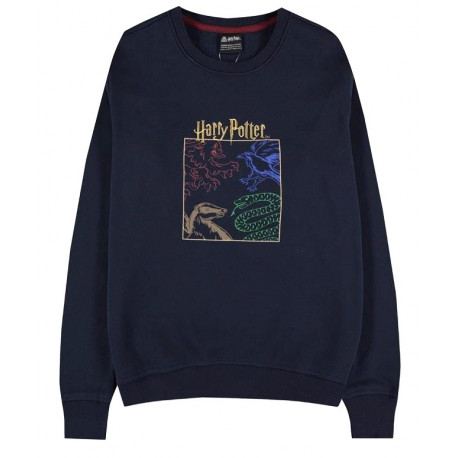 Warner - Harry Potter Houses Men's Sweater - XL