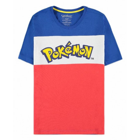 Pokémon - Colour-block - Men's Short Sleeved T-shirt - XL