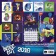 Dentro e Fuori calendario da parete 2016