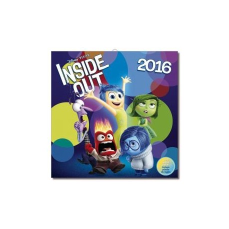 Inside Out calendario de pared 2016