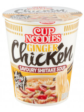 Ramen Cup Noodles de Pollo y Shitake
