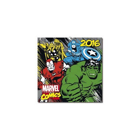 Marvel calendario de pared 2016 classic