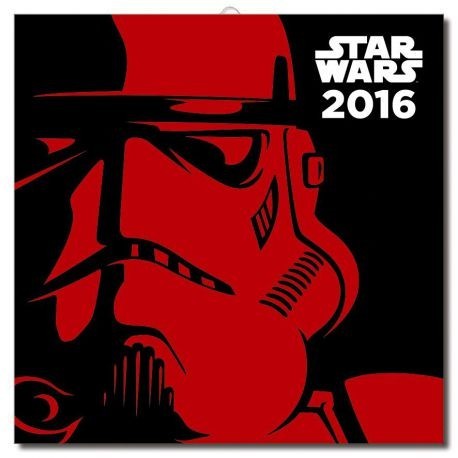 Star Wars calendario de pared 2016