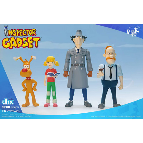 Set de Figuras Inspector Gadget