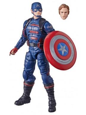 Falcon y el Soldado de Invierno Marvel Legends Figura 2021 Captain America (John F. Walker) 15 cm