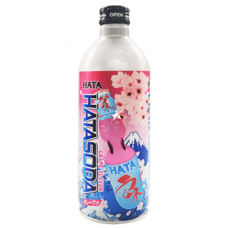 Ramune sabor uva refresco