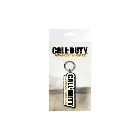 Call of Duty keychain de logo en caoutchouc