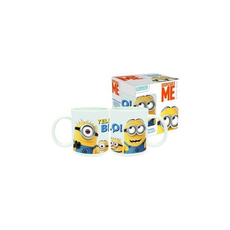 Caneca Minions Yellow Bello para fãs de Despicable Me
