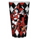 DC COMICS - Large Glass - 400ml - Harley Quinn - box x2