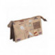 ESTUCHE/PORTATODO PLANO 3 COMPARTIMENTOS HARRY POTTER