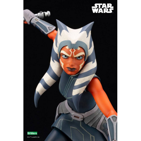 Estatua Ahsoka Tano Clone Wars 1/7 ARTFX Kotobukiya