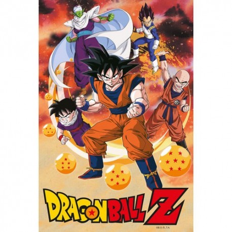 Dragon Ball Z coperta in pile