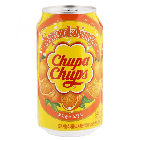 Refresco Coreano Chupa-Chups Sabor Naranja