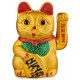 Maneki neko dorado Gato de la suerte