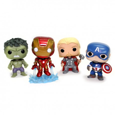 Pack Funko Pop! Avengers Bobble Heads