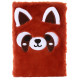 Libreta Panda Rojo Kawaii A5