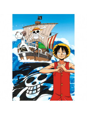 Manta Polar One Piece Luffy 100 x 140 cm