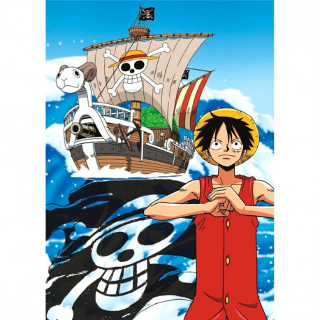 Manta Polar One Piece Luffy 100 x 140 cm