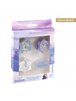 GOMA DE BORRAR PACK x4 FROZEN II