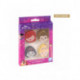 GOMA DE BORRAR PACK x4 PRINCESS