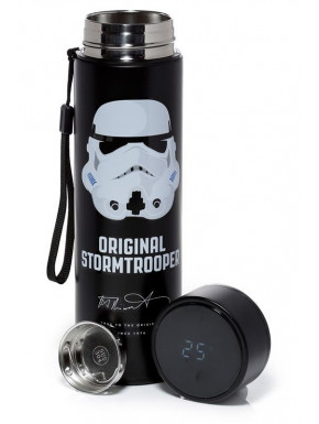 Botella de Acero Stormtrooper Star Wars con Termómetro